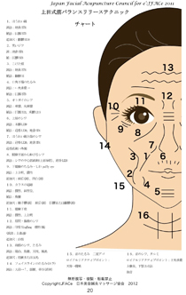 特徴２．顔の筋肉のバランスを考えた鍼を行う