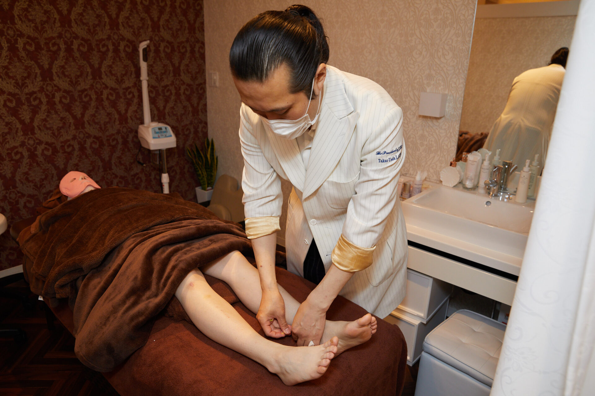 整体をする鍼灸師